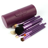 FOCALLURE Professional Makeup Brush Set 12Pcs Kit  Leather Cup Holder Case kit