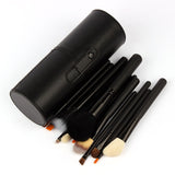FOCALLURE Professional Makeup Brush Set 12Pcs Kit  Leather Cup Holder Case kit