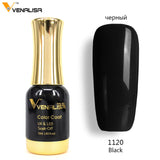 VENALISA Super Color Gel Paints Crystal Lacquer CANNI Nail Art Glitter Pearl Diamonds Soak off Platinum UV LED Gel Nail Polish