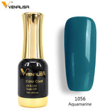 VENALISA Super Color Gel Paints Crystal Lacquer CANNI Nail Art Glitter Pearl Diamonds Soak off Platinum UV LED Gel Nail Polish