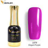 VENALISA Super Color Gel Paints Crystal Lacquer CANNI Nail Art Glitter Pearl Diamonds Soak off Platinum UV LED Gel Nail Polish