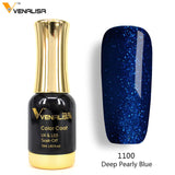 VENALISA Super Color Gel Paints Crystal Lacquer CANNI Nail Art Glitter Pearl Diamonds Soak off Platinum UV LED Gel Nail Polish