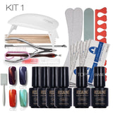 Rosalind Magnet Cat Eyes Nail Art Tools Cure 6W UV Lamp Gel Polish Soak Off Base Coat Top Coat Gel Nail Nail Manicure Kits Nai