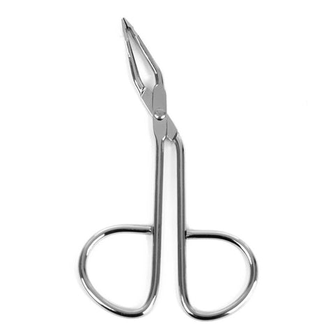 Stainless Steel Scissors Shaped Eyebrow Tweezers