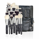 YAVAY MASTER 32PCS Makeup Brushes Set Professional Cosmetic Brushes Premium Soft Natural Hair With Luxury PU Leather Bag