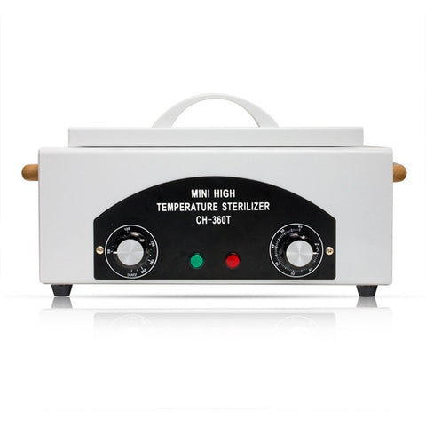 New Mini High Temperature Sterilizer Box Nail Art Tool Dry Tweezers Scissors Beauty Nail Disinfection Cabinet Nail Art Equipment