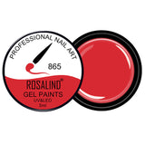 ROSALIND Gel Lacquer 5ml Pure Colors UV  Nail Gel Varnish Manicure DIY French Nail Art Polish Design Nail Painting Color