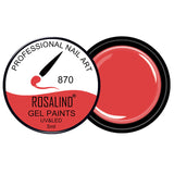 ROSALIND Gel Lacquer 5ml Pure Colors UV  Nail Gel Varnish Manicure DIY French Nail Art Polish Design Nail Painting Color