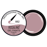 ROSALIND Gel Lacquer 5ml Pure Colors UV  Nail Gel Varnish Manicure DIY French Nail Art Polish Design Nail Painting Color