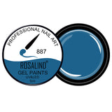 ROSALIND Gel Lacquer 5ml Pure Colors UV  Nail Gel Varnish Manicure DIY French Nail Art Polish Design Nail Painting Color