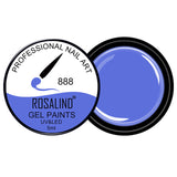 ROSALIND Gel Lacquer 5ml Pure Colors UV  Nail Gel Varnish Manicure DIY French Nail Art Polish Design Nail Painting Color
