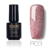 ROSALIND Gel 1S 7ML Nail Polish Rainbow Shimmer R01-29 Nail Art UV LED Manicure Semi Permanent Lucky Soak Off gel lacquer