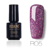 ROSALIND Gel 1S 7ML Nail Polish Rainbow Shimmer R01-29 Nail Art UV LED Manicure Semi Permanent Lucky Soak Off gel lacquer