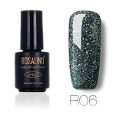 ROSALIND Gel 1S 7ML Nail Polish Rainbow Shimmer R01-29 Nail Art UV LED Manicure Semi Permanent Lucky Soak Off gel lacquer
