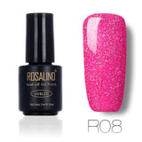 ROSALIND Gel 1S 7ML Nail Polish Rainbow Shimmer R01-29 Nail Art UV LED Manicure Semi Permanent Lucky Soak Off gel lacquer