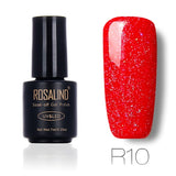 ROSALIND Gel 1S 7ML Nail Polish Rainbow Shimmer R01-29 Nail Art UV LED Manicure Semi Permanent Lucky Soak Off gel lacquer
