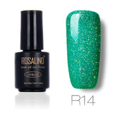 ROSALIND Gel 1S 7ML Nail Polish Rainbow Shimmer R01-29 Nail Art UV LED Manicure Semi Permanent Lucky Soak Off gel lacquer