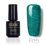 ROSALIND Gel 1S 7ML Nail Polish Rainbow Shimmer R01-29 Nail Art UV LED Manicure Semi Permanent Lucky Soak Off gel lacquer