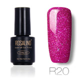 ROSALIND Gel 1S 7ML Nail Polish Rainbow Shimmer R01-29 Nail Art UV LED Manicure Semi Permanent Lucky Soak Off gel lacquer