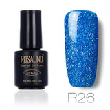 ROSALIND Gel 1S 7ML Nail Polish Rainbow Shimmer R01-29 Nail Art UV LED Manicure Semi Permanent Lucky Soak Off gel lacquer