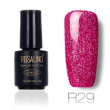 ROSALIND Gel 1S 7ML Nail Polish Rainbow Shimmer R01-29 Nail Art UV LED Manicure Semi Permanent Lucky Soak Off gel lacquer