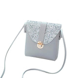 Women's Sequined Cross-body Bag