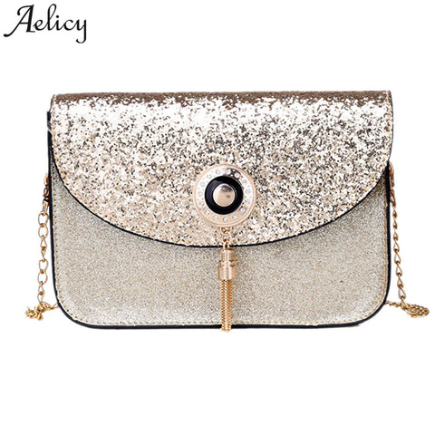 Women's Sequined Handbag