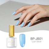 BORN PRETTY Jazz Blue Gel Series Pure Color Nail Gel Polish 6ml Purple Soak Off UV Lacquer Varnish