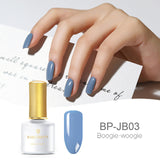 BORN PRETTY Jazz Blue Gel Series Pure Color Nail Gel Polish 6ml Purple Soak Off UV Lacquer Varnish
