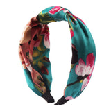 Silk Elastic Cross Headband