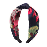 Silk Elastic Cross Headband